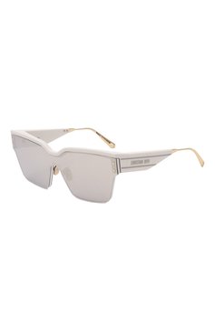 Женские солнцезащитные очки DIOR EYEWEAR белого цвета, арт. DI0RCLUB M4U 51A4 | Фото 1 (Региональные ограничения белый список (Axapta Mercury): Не проставлено; Нос: Не проставлено; Материал: Пластик, Металл; Тип очков: С/з; Очки форма: Квадратные, Маска; Оптика Гендер: оптика-женское)