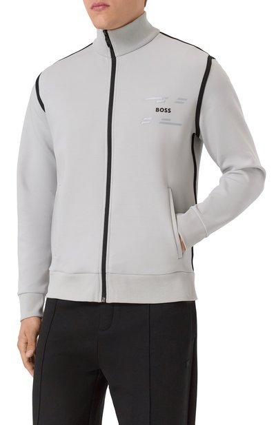 Хлопковая толстовка BOSS GREEN, арт. 50530036, фото 3