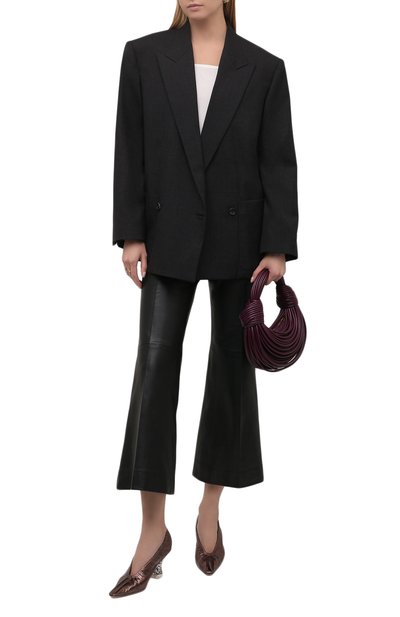 Кожаные туфли almond BOTTEGA VENETA, арт. 651356/V1AI0, фото 2