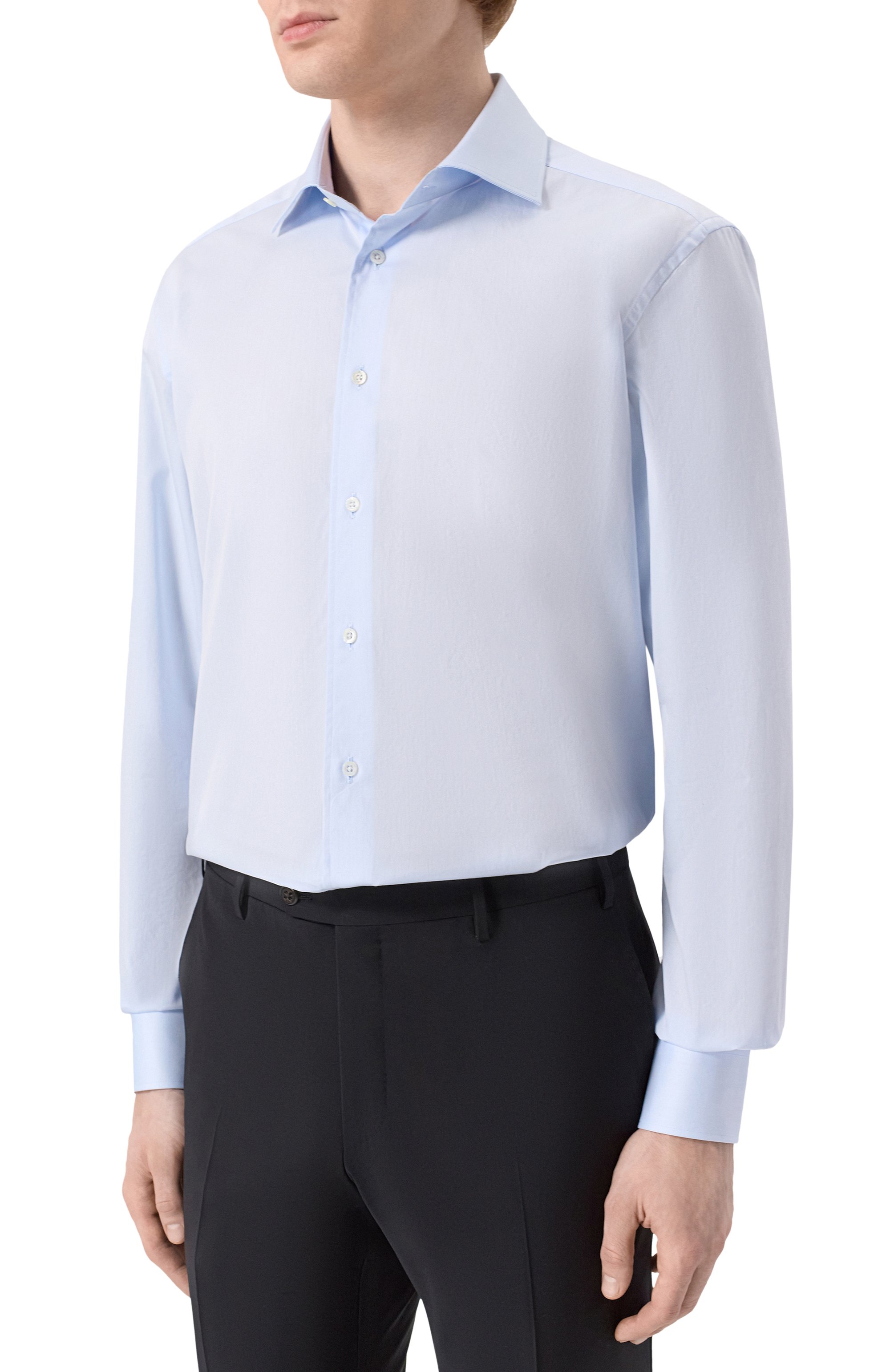 Хлопковая сорочка CORNELIANI, арт. 27P100/2711625, фото 3