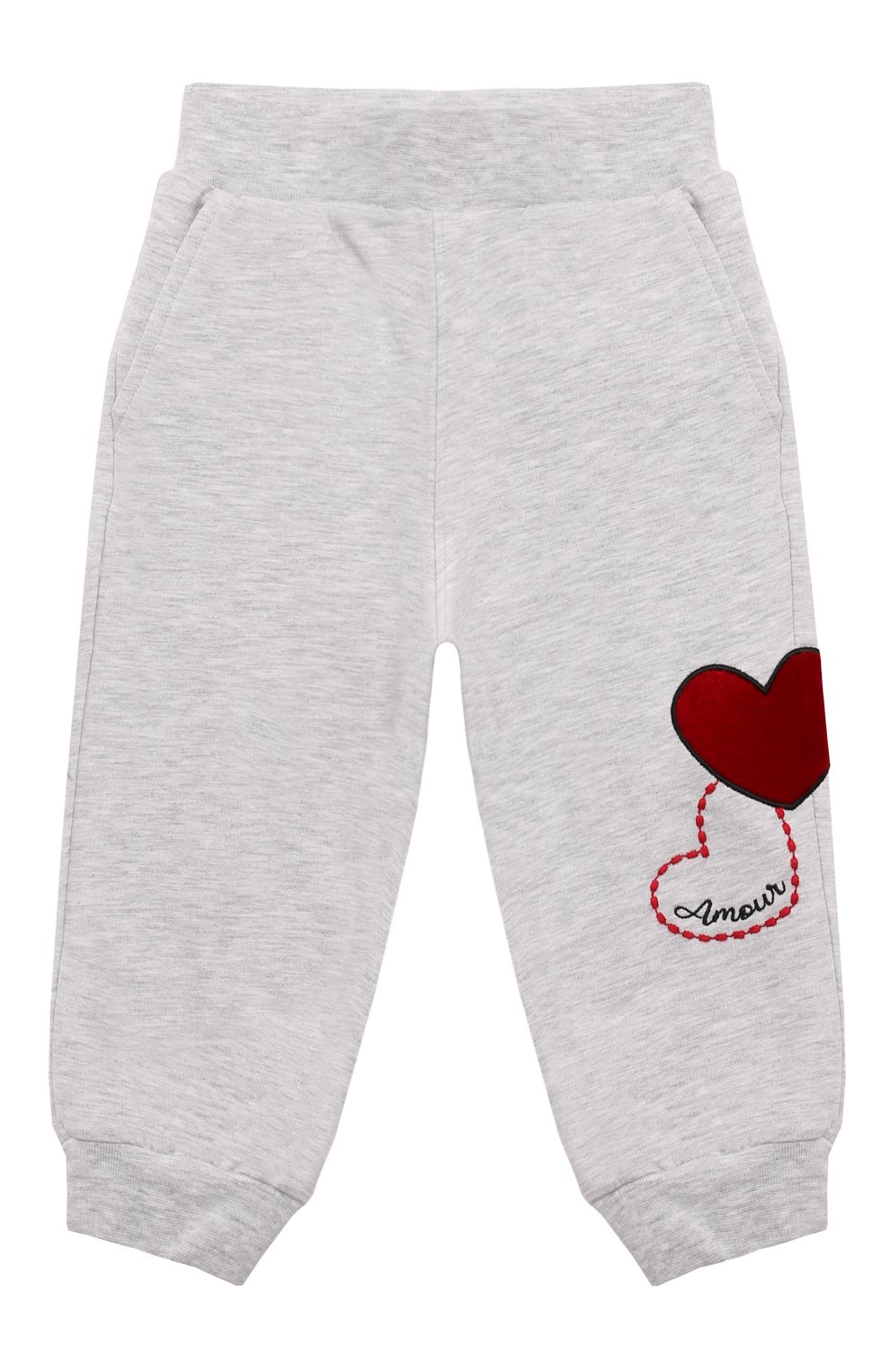 Хлопковые джоггеры MONNALISA, арт. 39D410., фото 1