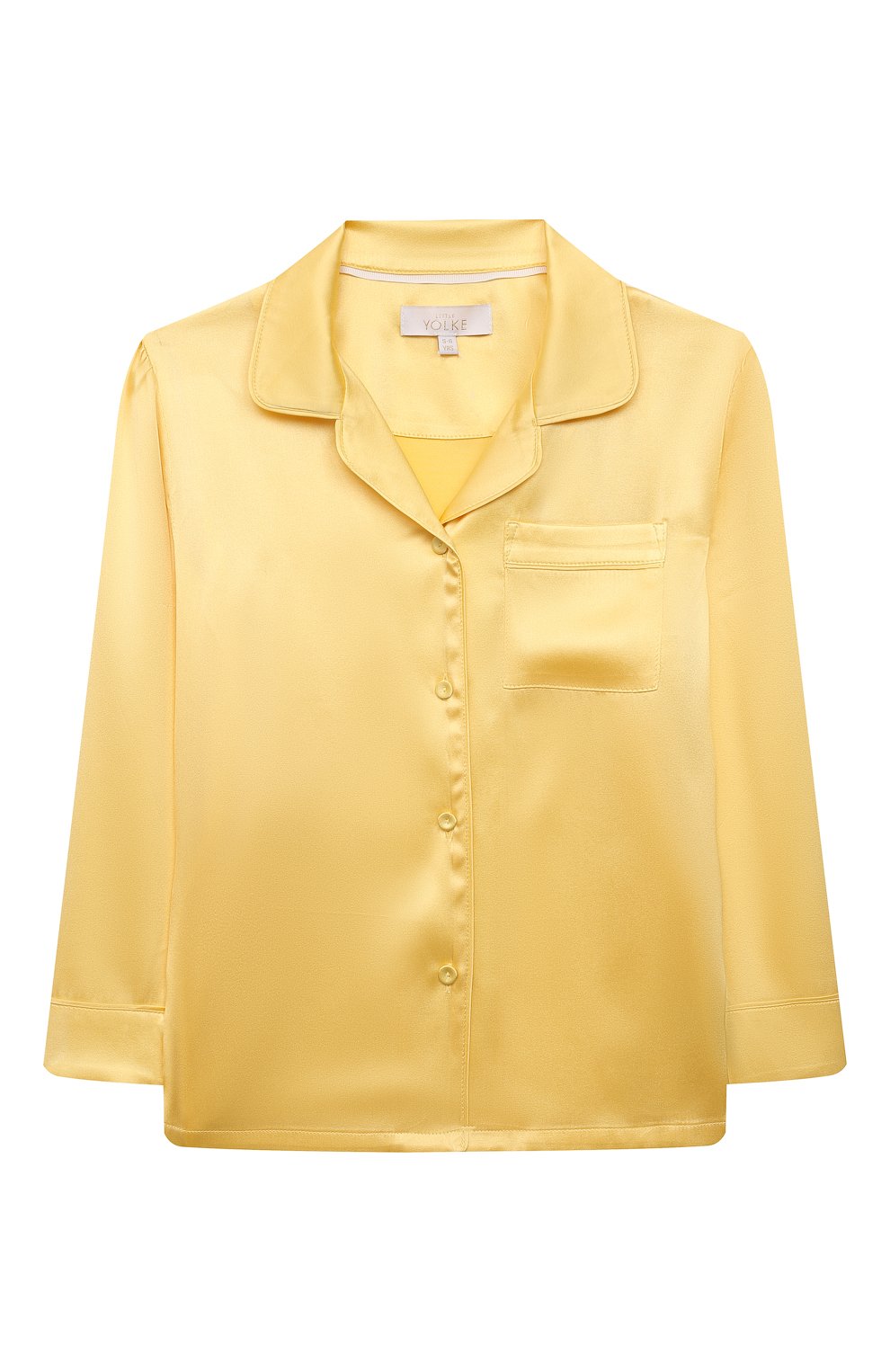 Шелковая пижама LITTLE YOLKE, арт. C0RE-12S-SUN-YE, фото 3