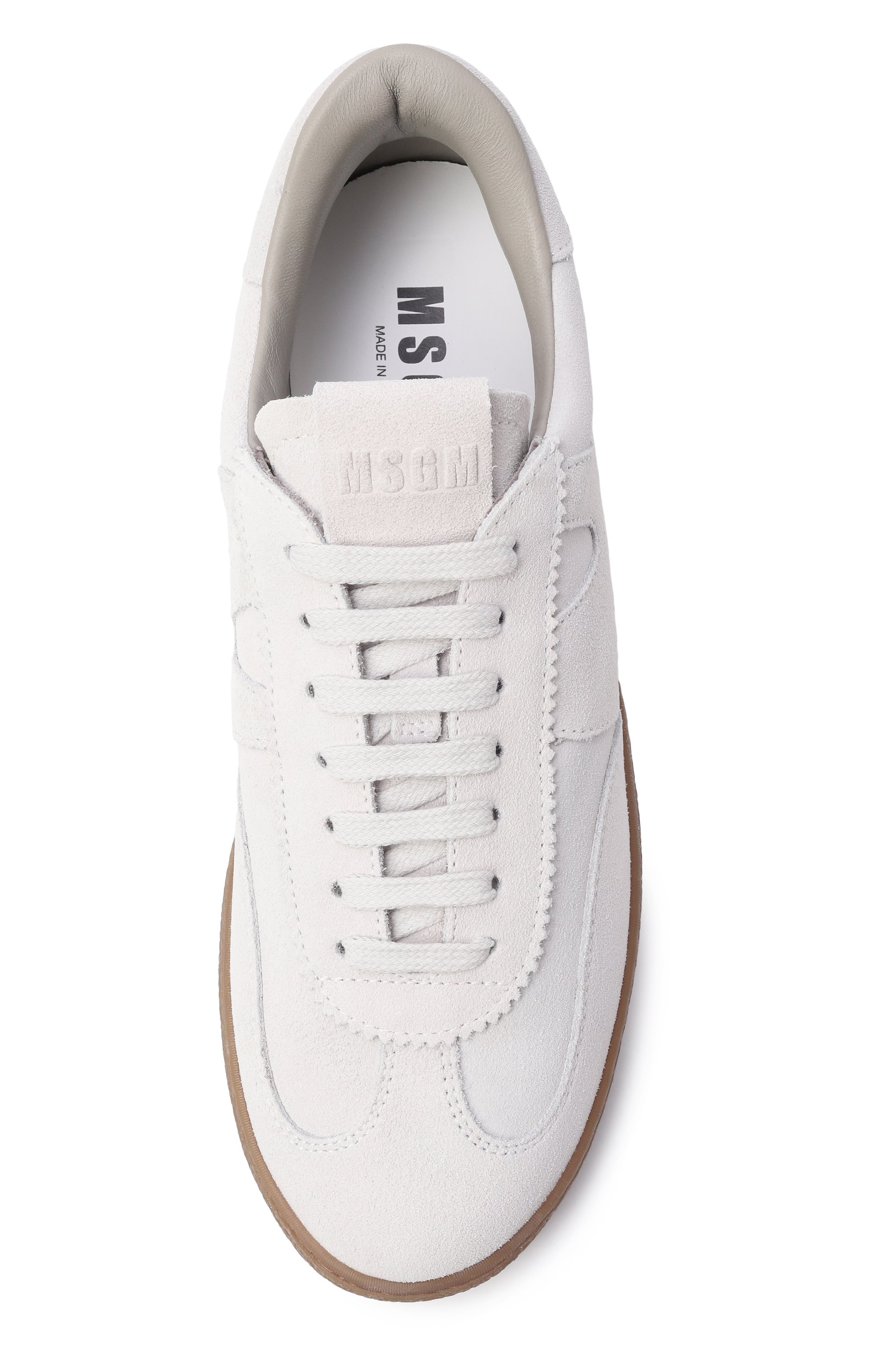 Замшевые кеды retro MSGM, арт. 4041MDS021/996, фото 6