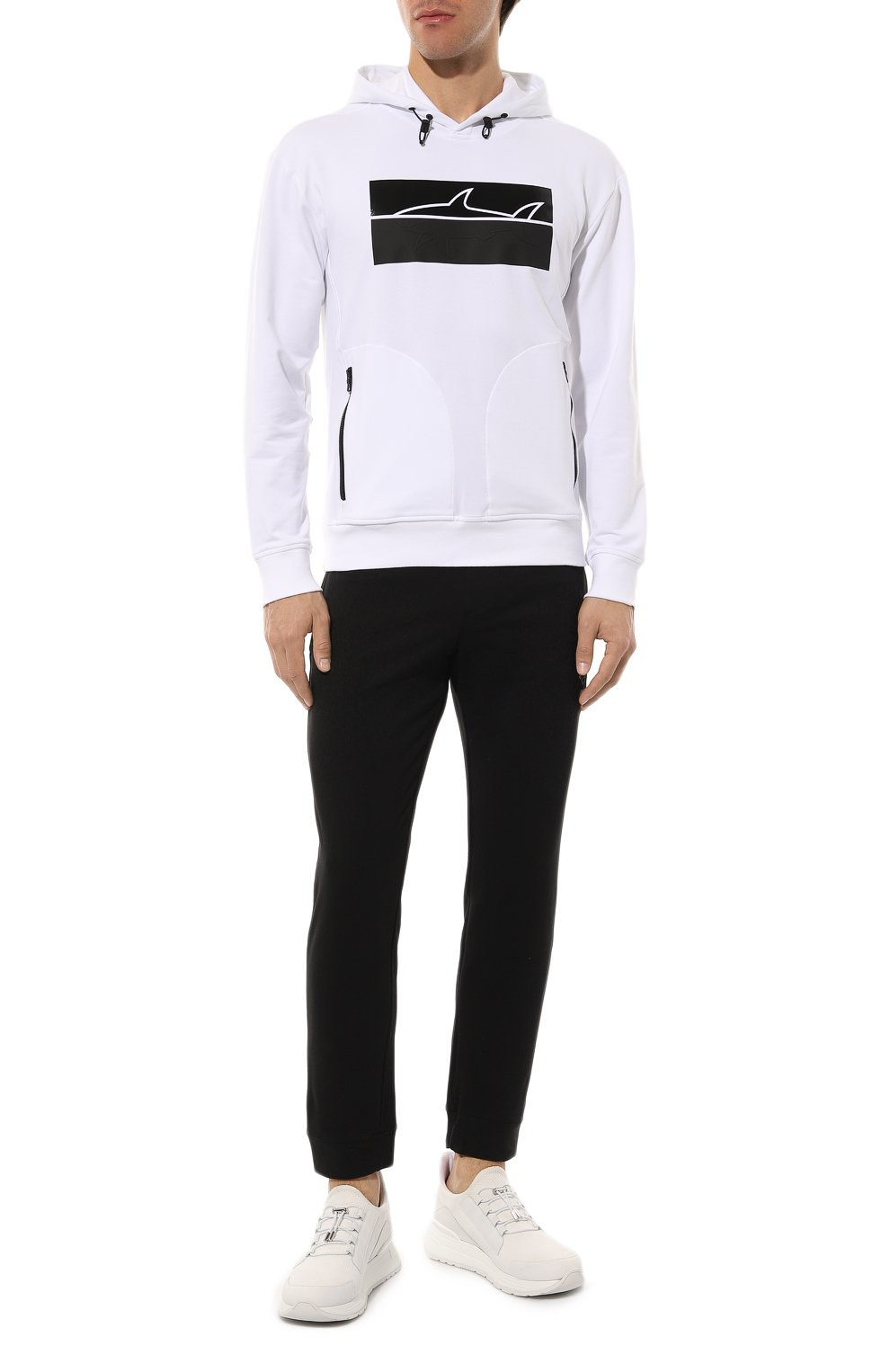 Хлопковое худи PAUL&SHARK, арт. 13311882, фото 2