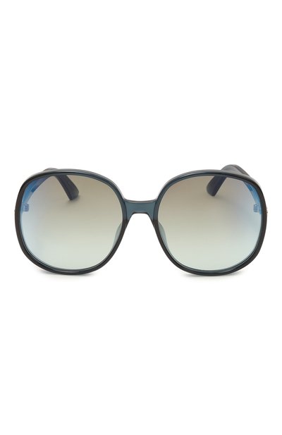 Солнцезащитные очки DIOR EYEWEAR синего цвета по цене 59950 руб., арт. DD0LL R1U 30C6, фото 3 Солнцезащитные очки DIOR EYEWEAR, арт. DD0LL R1U 30C6, фото 3