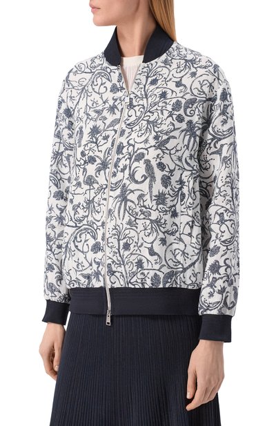 Льняной бомбер KITON, арт. D61463H08903, фото 3