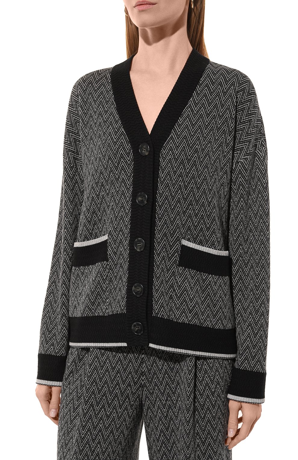 К�ардиган из шерсти и кашемира FREEAGE, арт. W25.CR060M.6039.900, фото 3