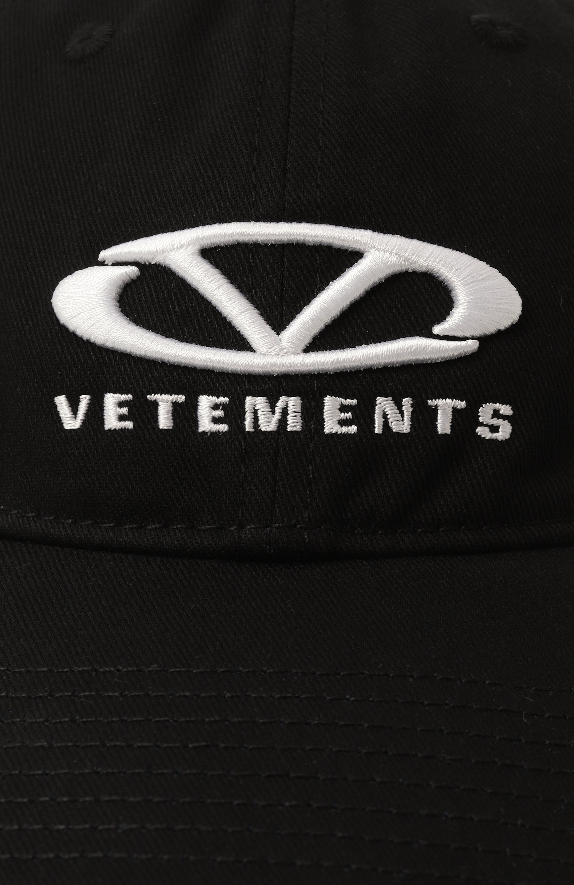 Хлопковая бейсболка VETEMENTS, арт. UA66CA100B, фото 3