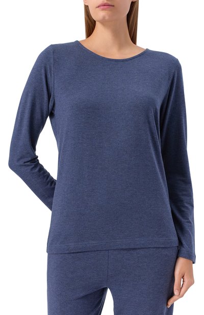 Лонгслив ZIMMERLI синего цвета по цене 17000 руб., арт. 8010-33005, фото 3 Лонгслив ZIMMERLI, арт. 8010-33005, фото 3