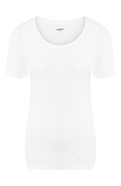 Женская льняная футболка ISABEL MARANT ETOILE, арт. TS0378-00M004E/KILIANN