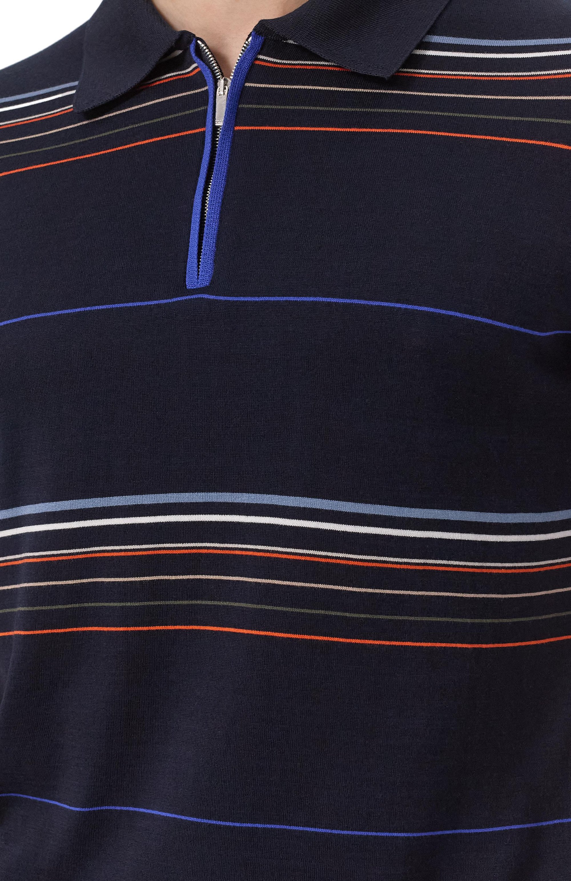 Поло из хлопка и шелка ZILLI, арт. KZP002M0142VMUL00/66, фото 5