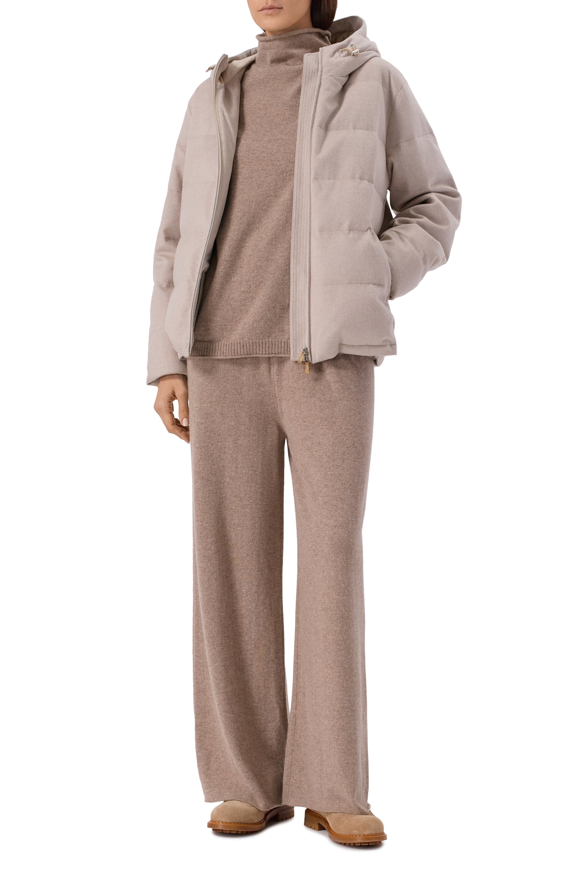 Замшевые ботинки KITON, арт. D58812N0113609, фото 3