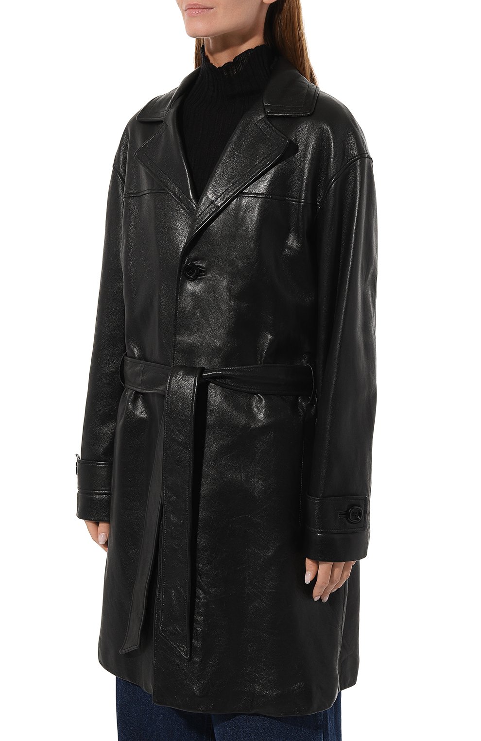 Кожаное пальто GUCCI, арт. 635428 XNAMP, фото 3