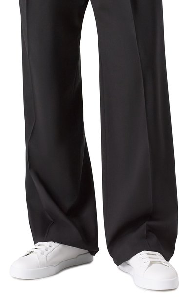 Кожаные кеды strobel portofino light DOLCE & GABBANA, арт. CS2324/AV066, фото 3