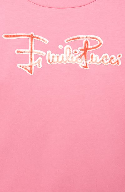 Хлопковый свитшот EMILIO PUCCI, арт. 9O4010, фото 3