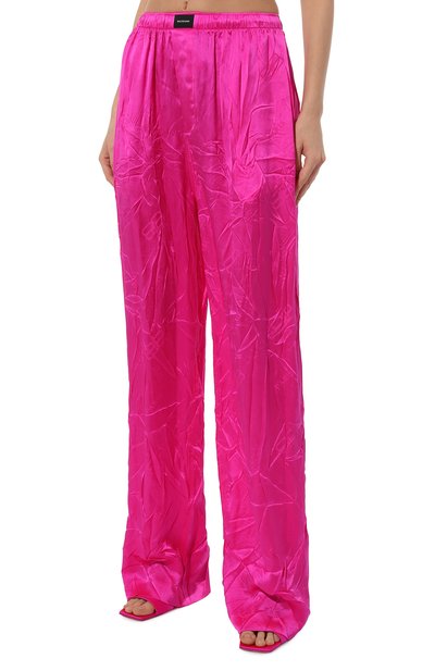 Шелковые брюки BALENCIAGA, арт. 659026/T0N03, фото 3