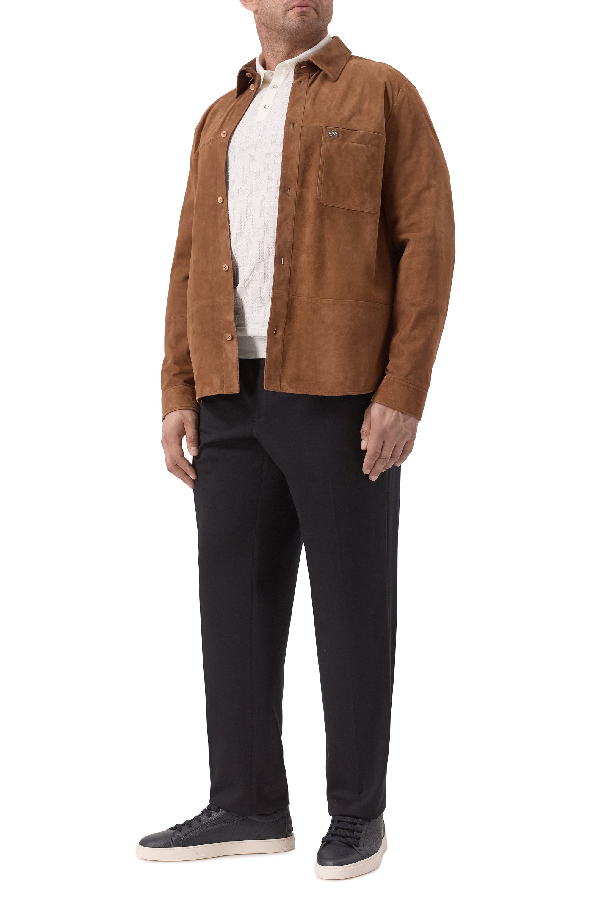 Поло из хлопка и шелка STEFANO RICCI кремового цвета по цене 130000 руб., арт. K818098P13/F25279, фото 2 Поло из хлопка и шелка STEFANO RICCI, арт. K818098P13/F25279, фото 2