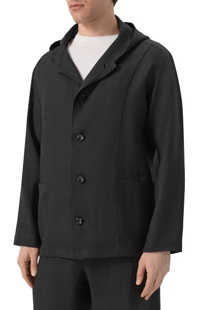 Льняная рубашка KITON, арт. UMCLUCAH09690, фото 3