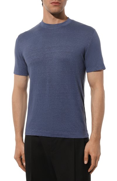 Льняная футболка FEDELI, арт. 6UED0151, фото 3