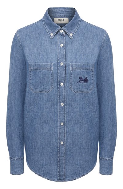 Женская джинсовая рубашка CELINE, арт. 2T096208I