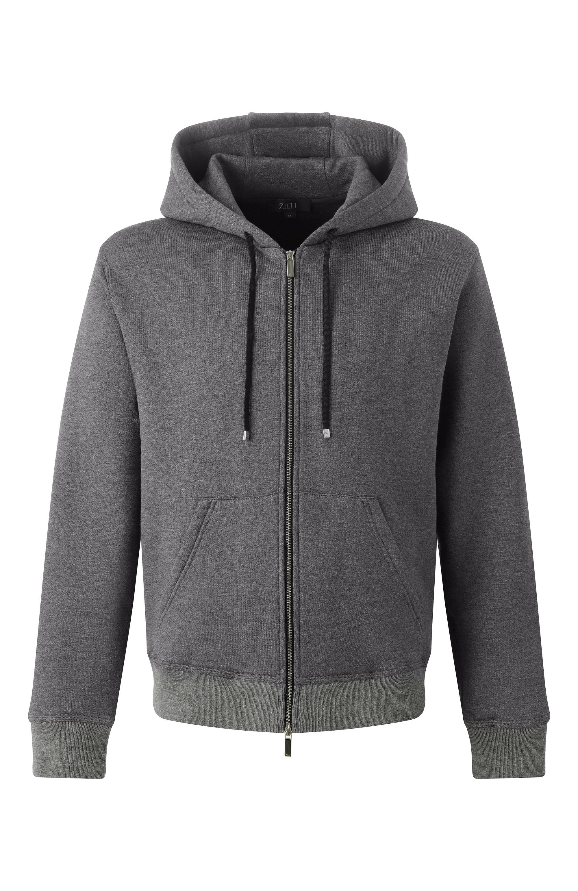 Толстовка из хлопка и шелка ZILLI, арт. SWS004M013989005U/64, фото 1