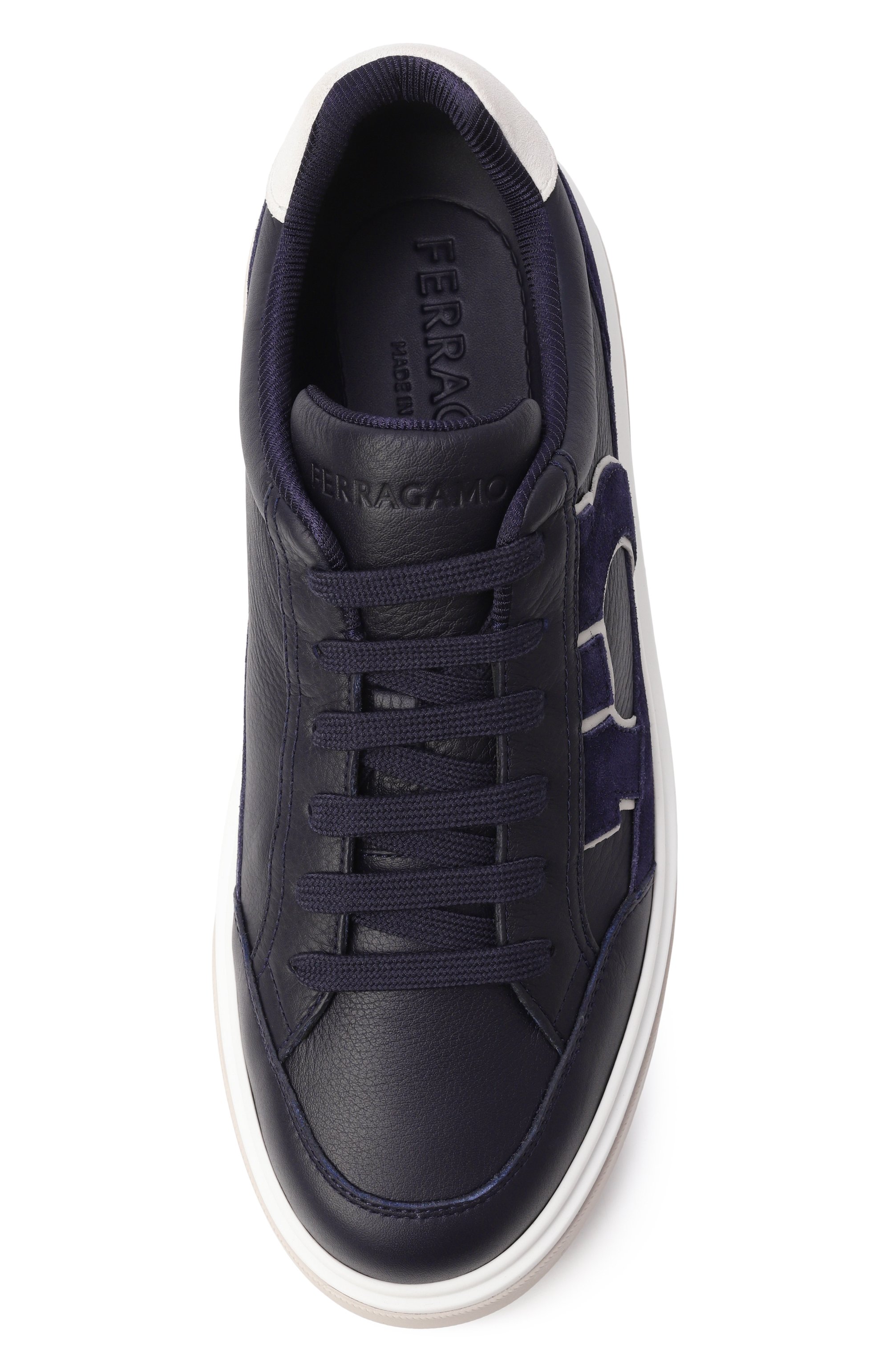 Кожаные кеды gancini FERRAGAMO, арт. 02A048/784538, фото 6