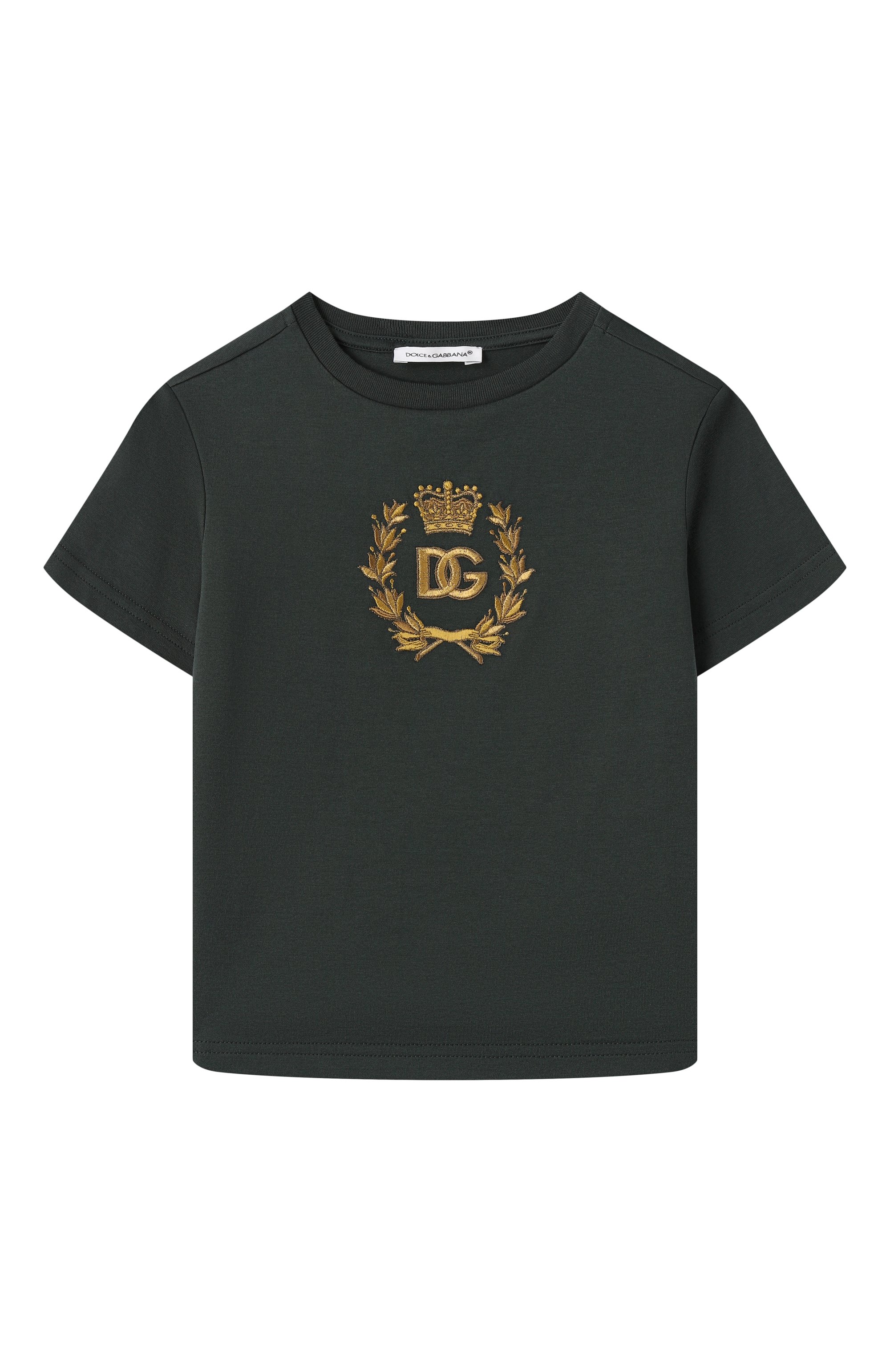 Хлопковая футболка DOLCE & GABBANA, арт. L4JTHU/G7N6E/8-14, фото 1