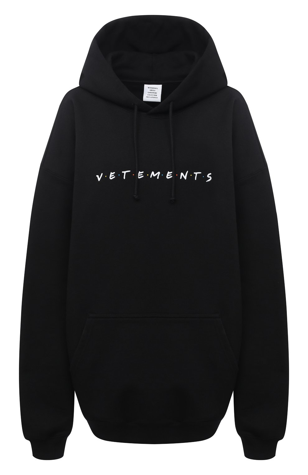 Хлопк овое худи VETEMENTS, арт. UE51TR350B 1604/W, фото 1