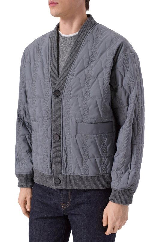 Бомбер KNT UGK129K0234H07 Серый  UGK129K0234H07 Фото 3