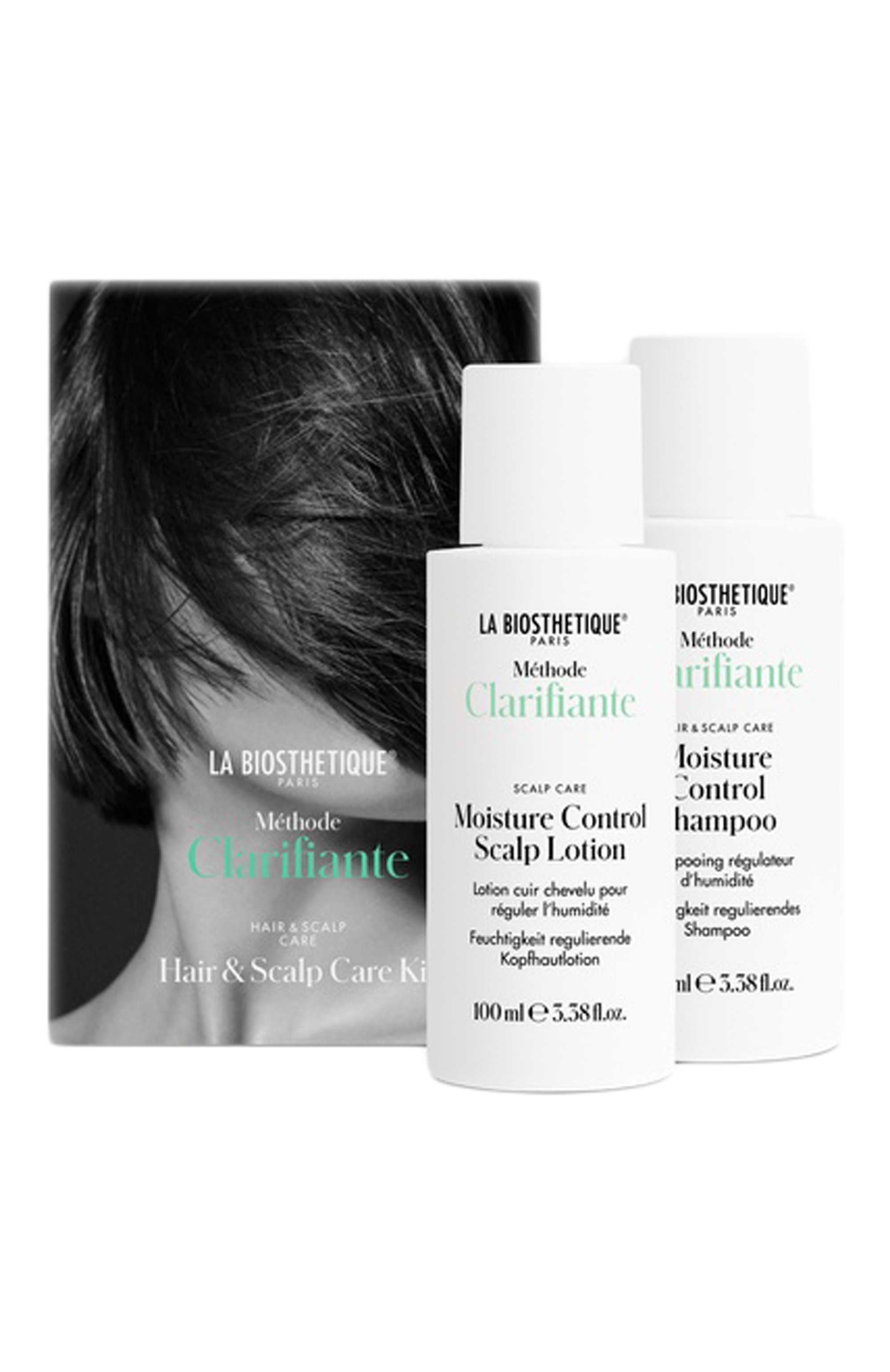 Набор для жирной кожи головы clarifiante (2x100ml) LA BIOSTHETIQUE бесцветного цвета по цене 6260 руб., арт. 12938, фото 1 Набор для жирной кожи головы clarifiante (2x100ml) LA BIOSTHETIQUE, арт. 12938, фото 1
