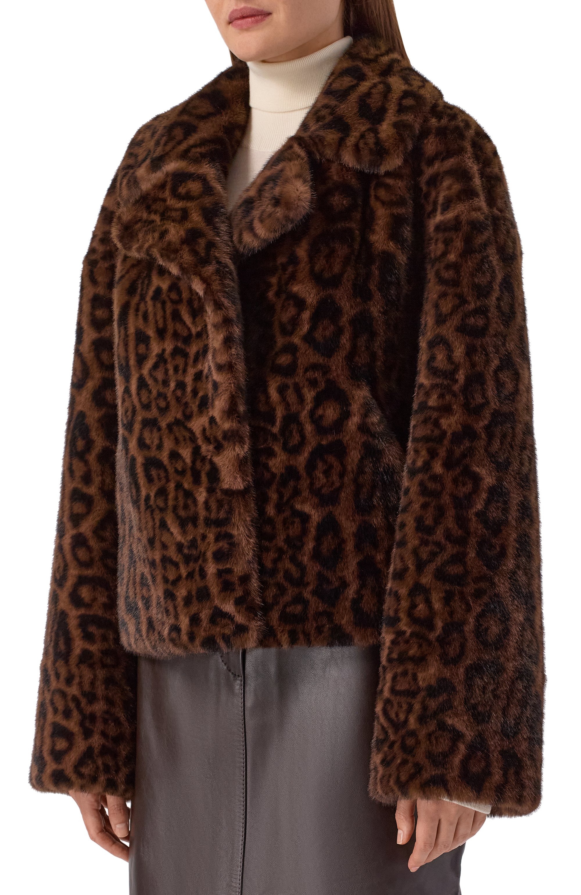 Шуба из экомеха FLASHIN, арт. FF26FCL, фото 3