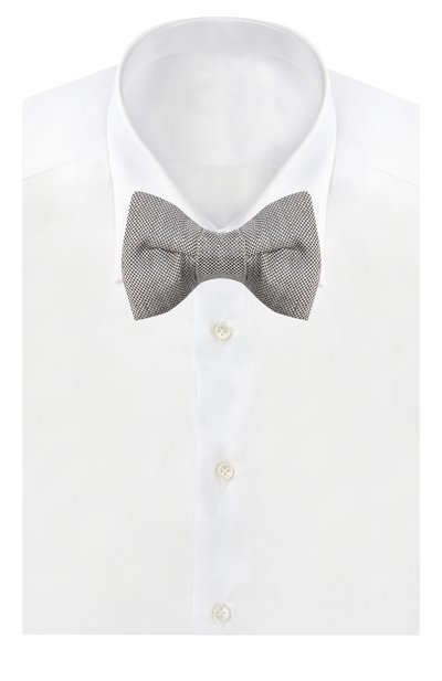 Галстук-бабочка из смеси льна и шелка TOM FORD, арт. 9TF054CH, фото 2