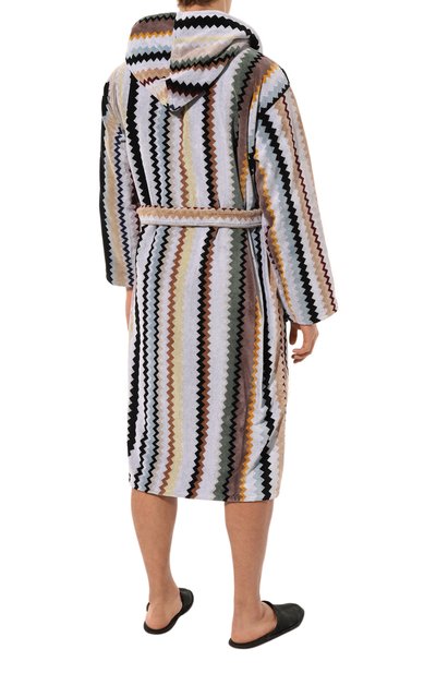 Хлопковый халат MISSONI разноцветного цвета по цене 43400 руб., арт. 1C3AC99736/160, фото 4 Хлопковый халат MISSONI, арт. 1C3AC99736/160, фото 4
