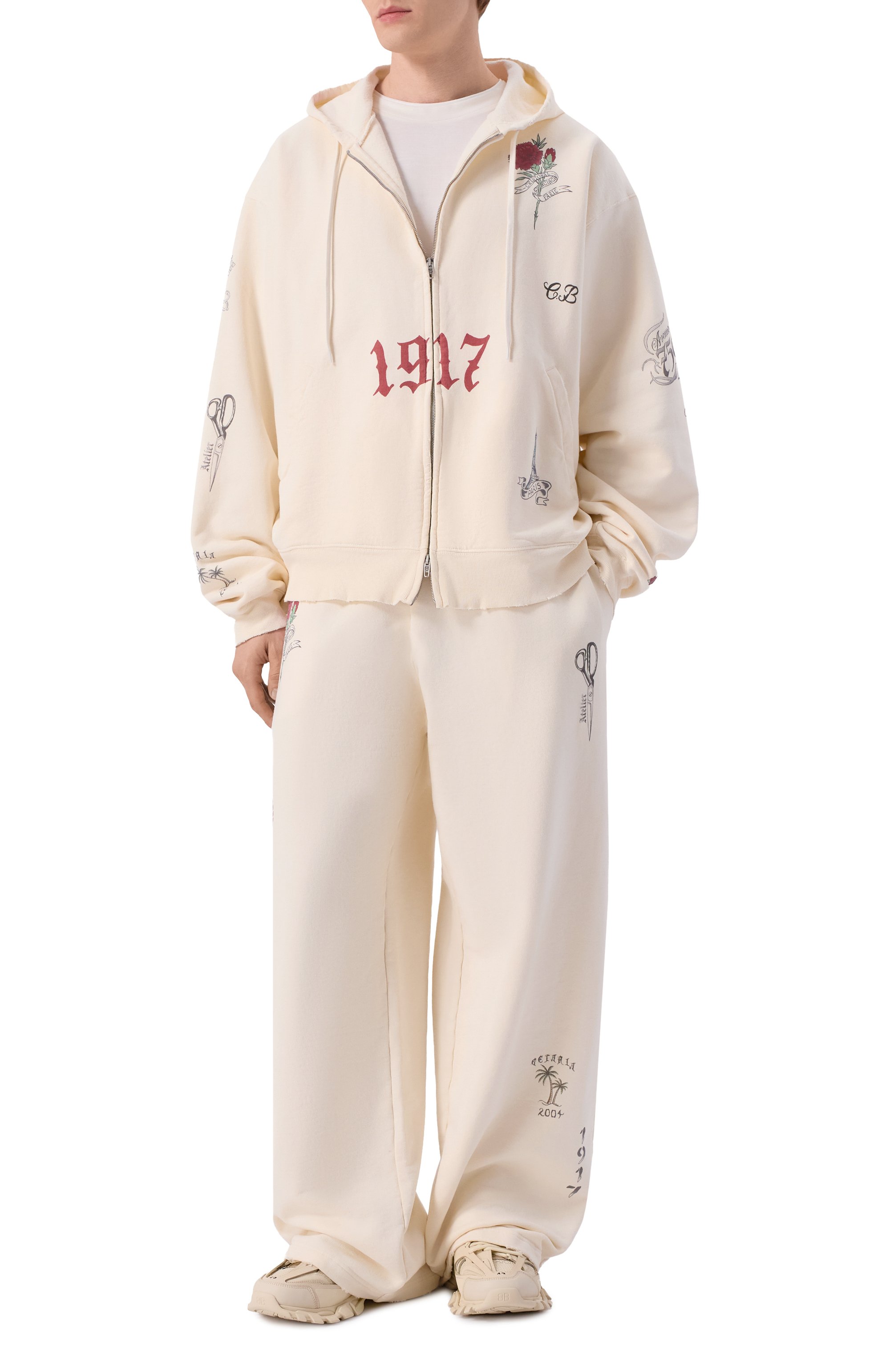 Хлопковая толстовка BALENCIAGA, арт. 850338/TUVJ3, фото 2