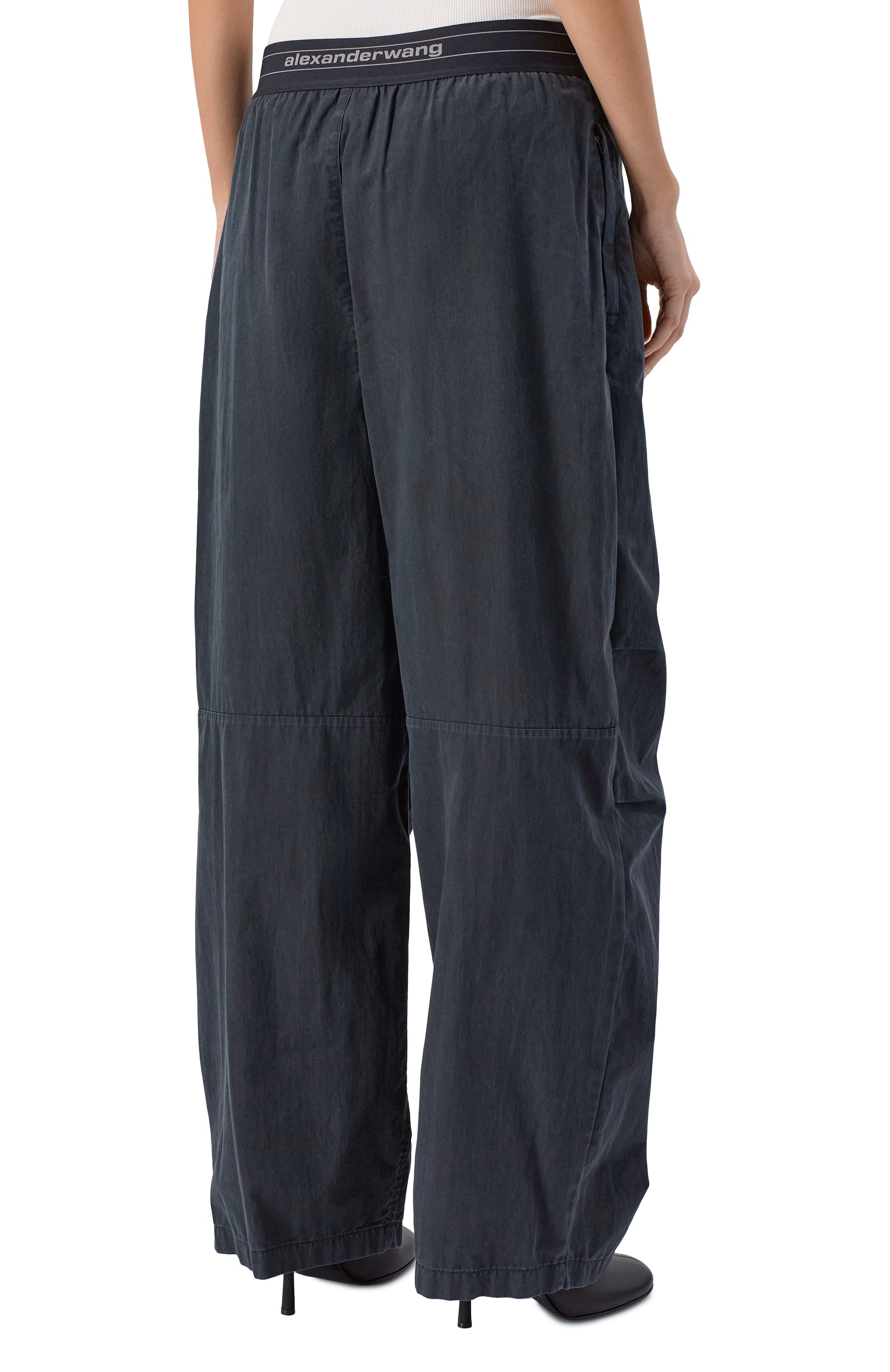 Хлопковые брюки ALEXANDER WANG, арт. 1WC4254924, фото 4