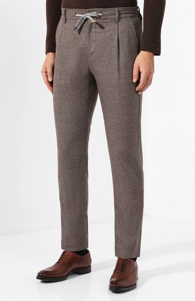 Брюки из смеси шерсти и кашемира ELEVENTY PLATINUM, арт. 979PA0341 JAC28011, фото 3