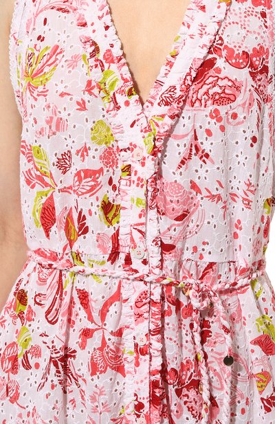 Хлопковое платье POUPETTE ST BARTH, а�рт. WNAH24LZNMP, фото 5