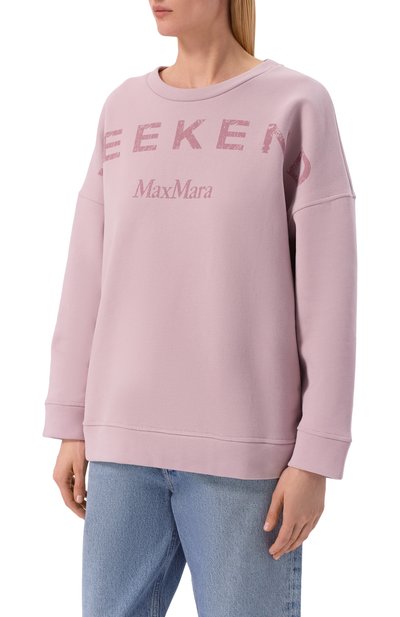 Хлопковый свитшот WEEKEND MAX MARA, арт. G0MM0S0, фото 3