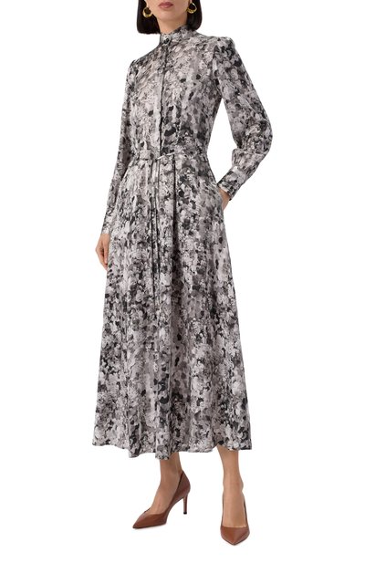 Шелковое платье KITON, арт. D52302K0585G01, фото 3