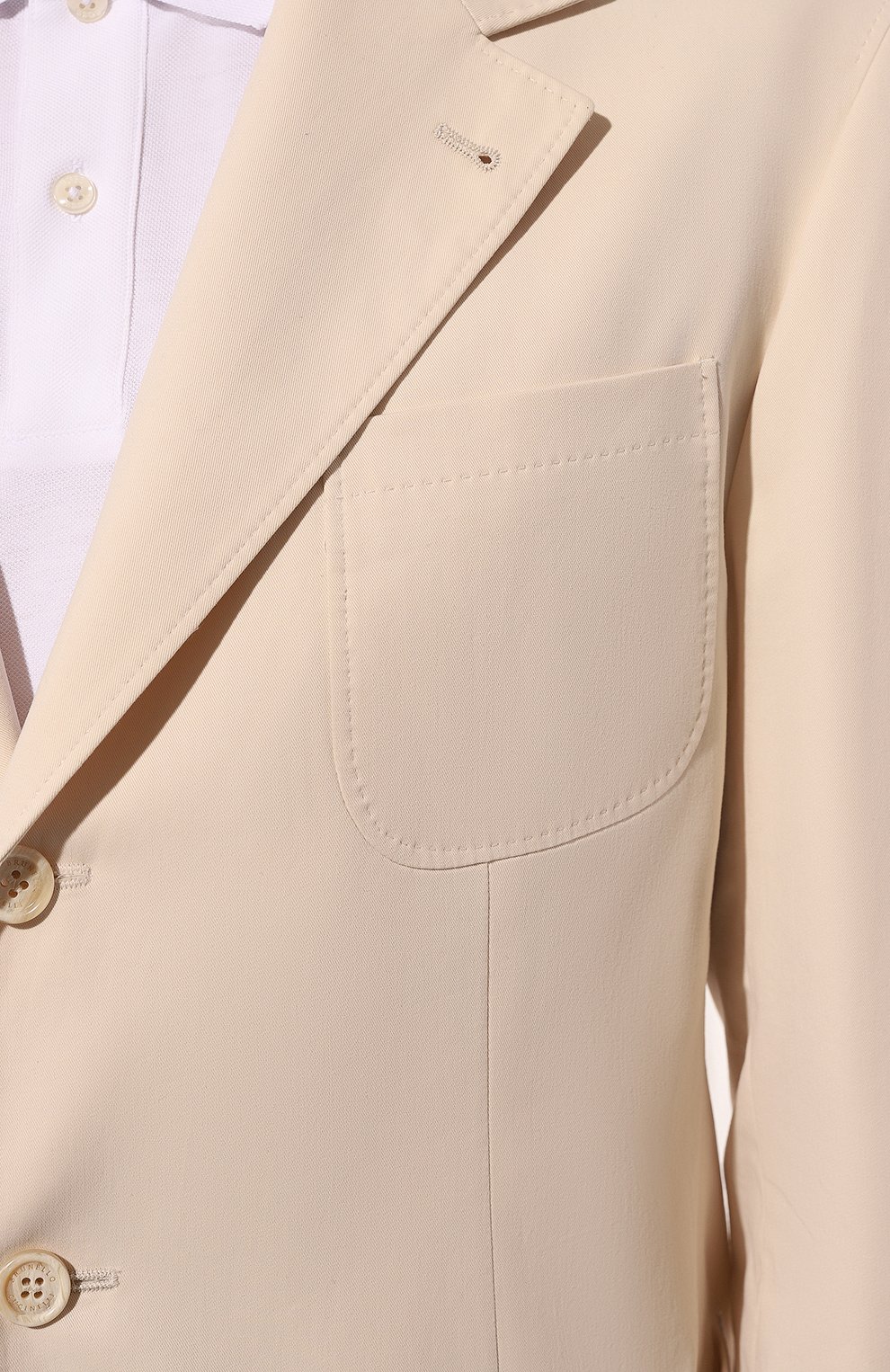 Хлопковый пиджак BRUNELLO CUCINELLI, арт. ML4727BND, фото 7