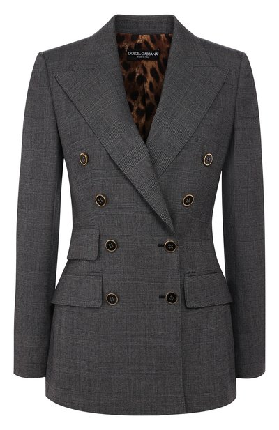 Женский шерстяной жакет DOLCE & GABBANA, арт. F29ADT/FQBBK