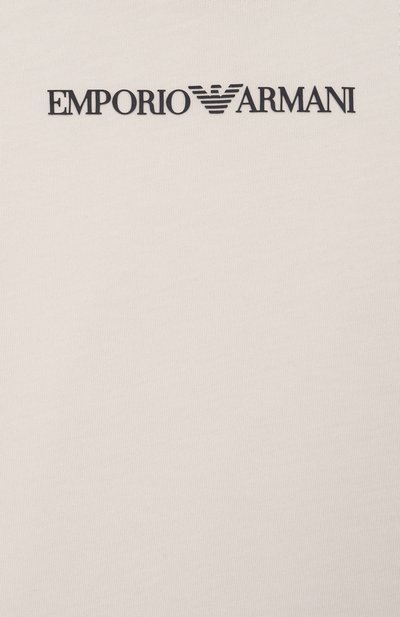 Хлопковый лонгслив EMPORIO ARMANI, арт. EB000420/AF15013, фото 3
