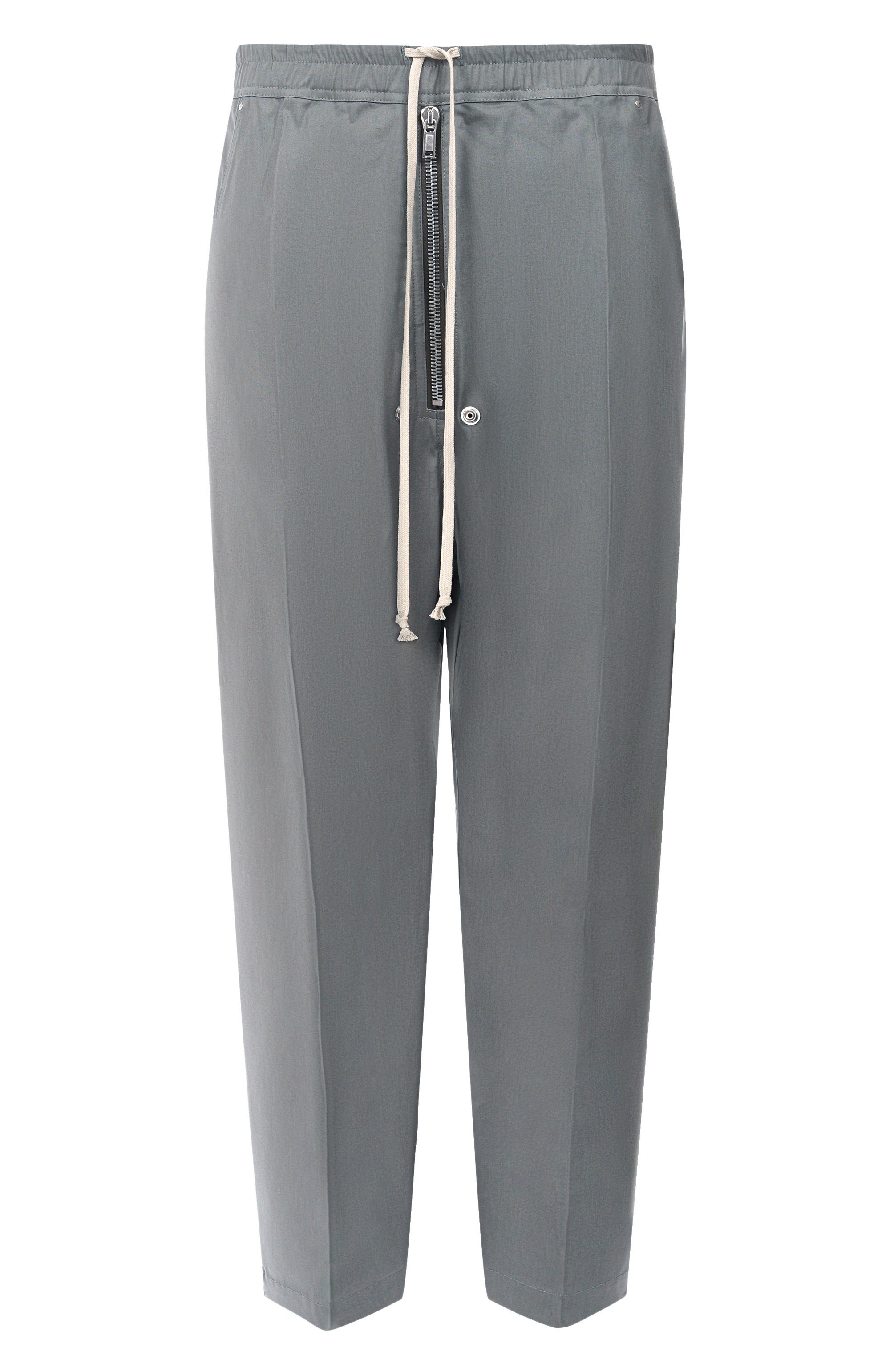 Хлопковые брюки RICK OWENS, арт. RU02E1361/TE, фото 1