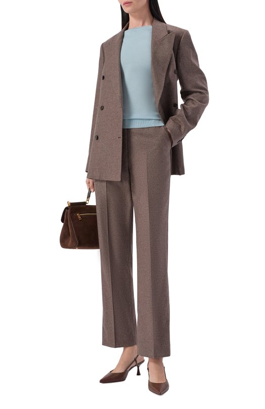 Пуловер из кашемира и шелка MVST M26.CSW.K409/JAIPUR Голубой  M26.CSW.K409/JAIPUR Фото 2