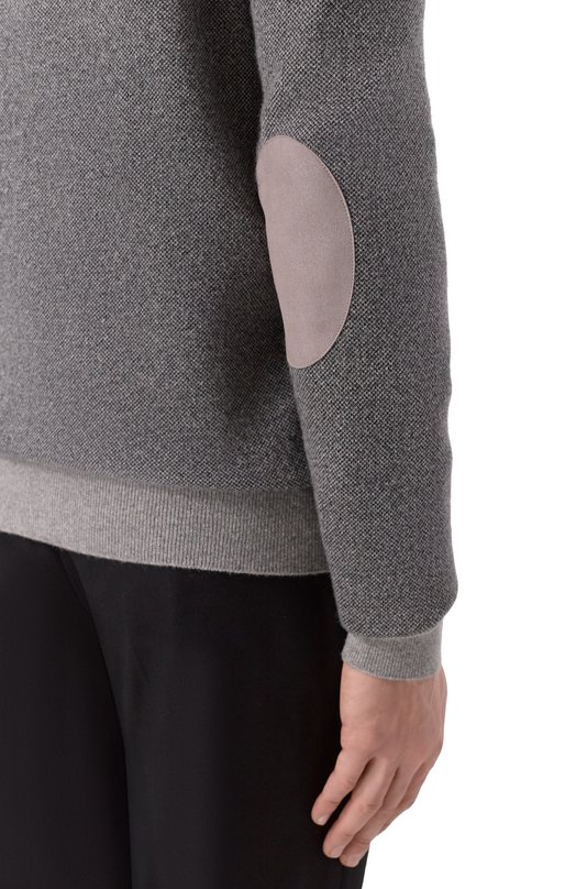 Кардиган из шерсти и кашемира Andrea Campagna M5625-9416 Серый  M5625-9416 Фото 5