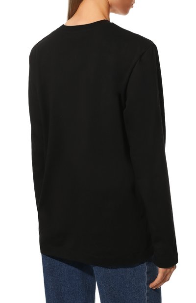 Хлопковый лонгслив MSGM, арт. 2000MDM501 200002, фото 4