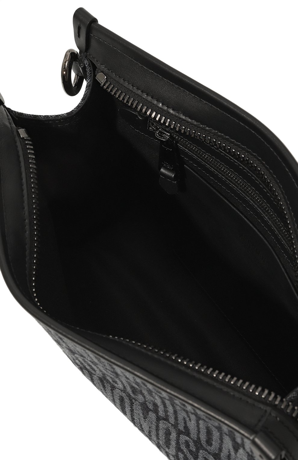 Борсетка MOSCHINO темно-серого цвета по цене 59950 руб., арт. A8408/8274, фото 5 Борсетка MOSCHINO, арт. A8408/8274, фото 5