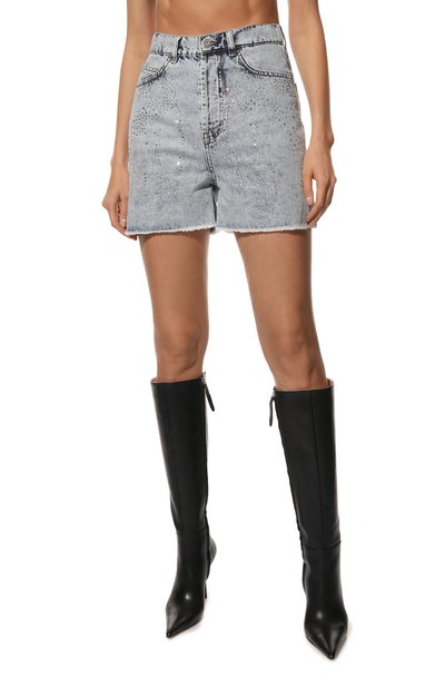 Джинсовые шорты IN THE MOOD FOR LOVE, арт. RACHEL WH0 SH0RTS/PFW220110001, фото 3