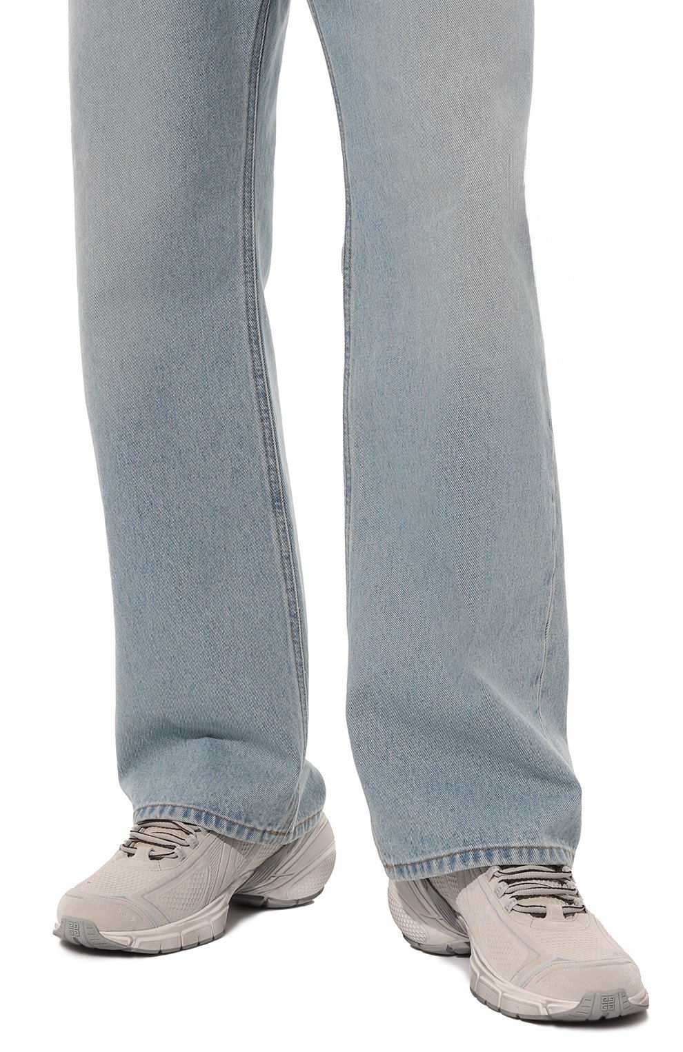 Замшевые кроссовки tk-mx runner GIVENCHY, арт. BH008MH1M8, фото 3