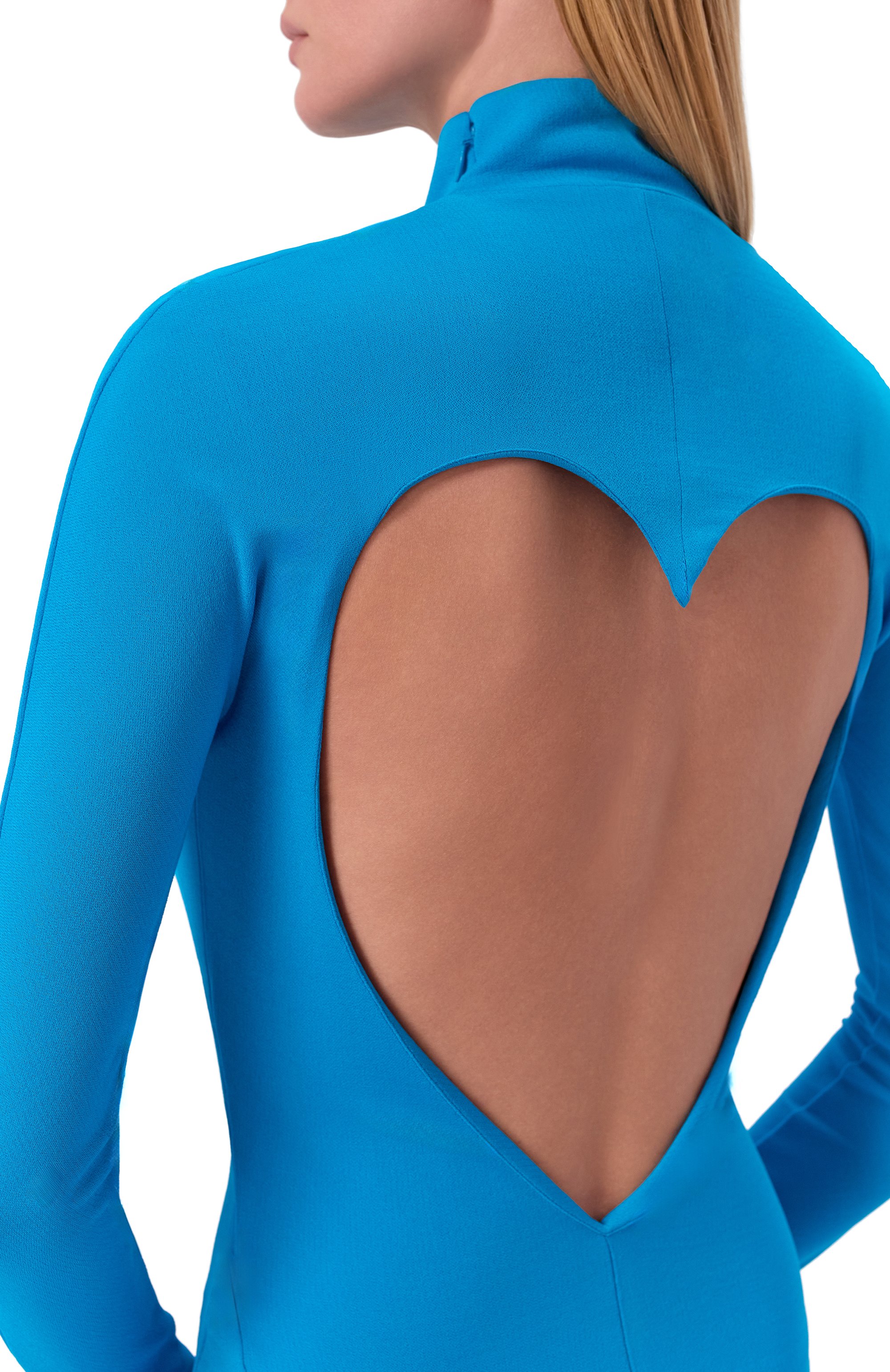 Платье из вискозы ALAIA, арт. AA9R2789J070B, фото 5